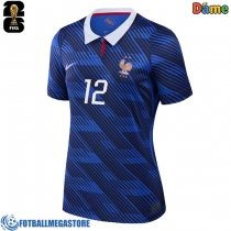Fotballdrakt Dame Frankrike Randal Kolo Muani #12 Hjemmedrakt VM 2026 Kortermet